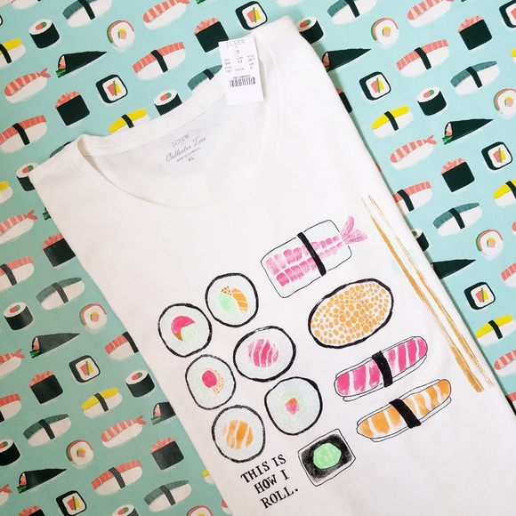 J. Crew Tops - J. CREW | Sushi Tee